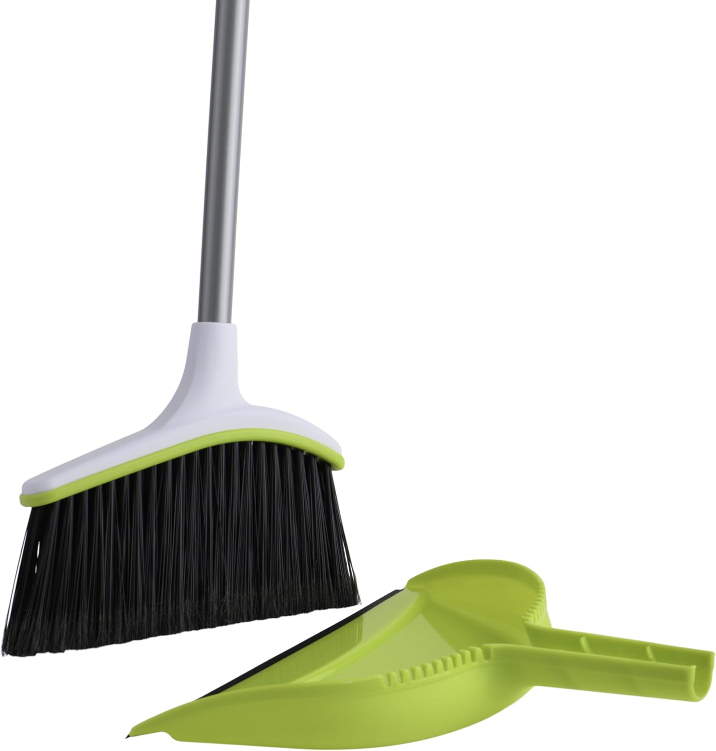 Angled Broom and Dustpan Set, 44 inch