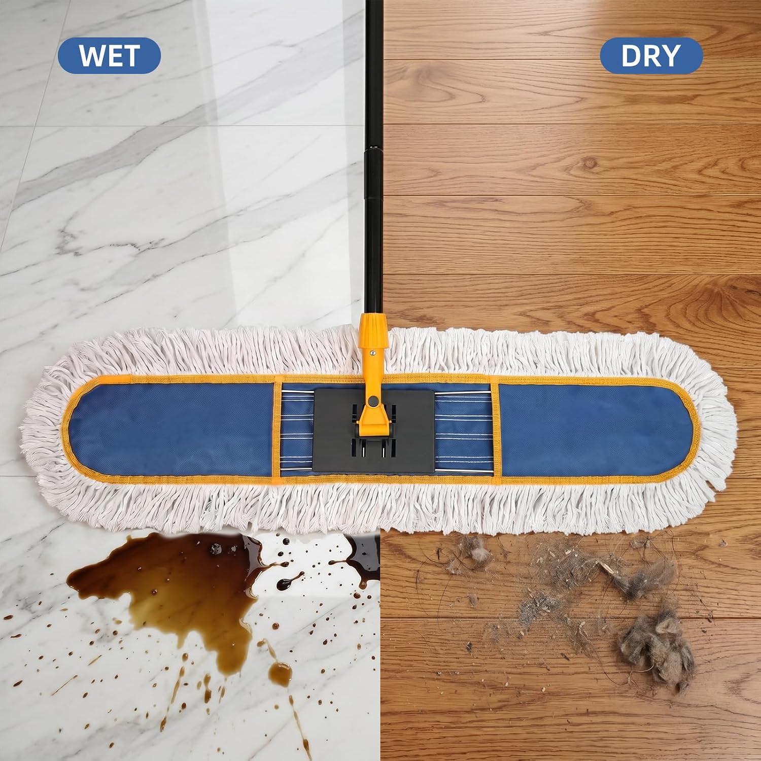 Commercial Dry Dust Mop, 36 inch