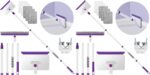 Extendable Baseboard Cleaner with 60 inch Handle