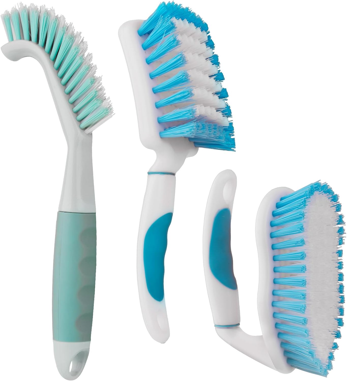 Heavy-Duty Scrub Brush Set, 3 Pack