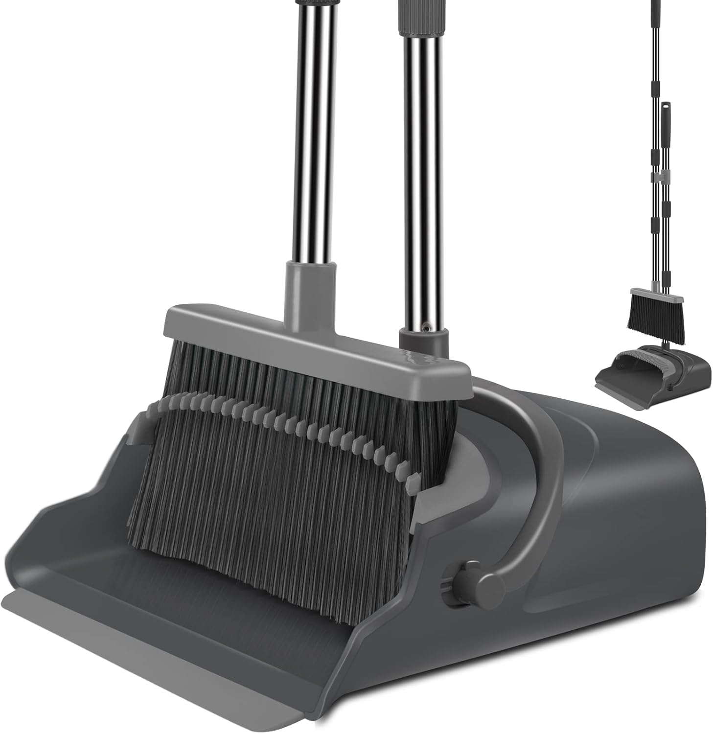 Indoor and Outdoor Broom and Dustpan Set