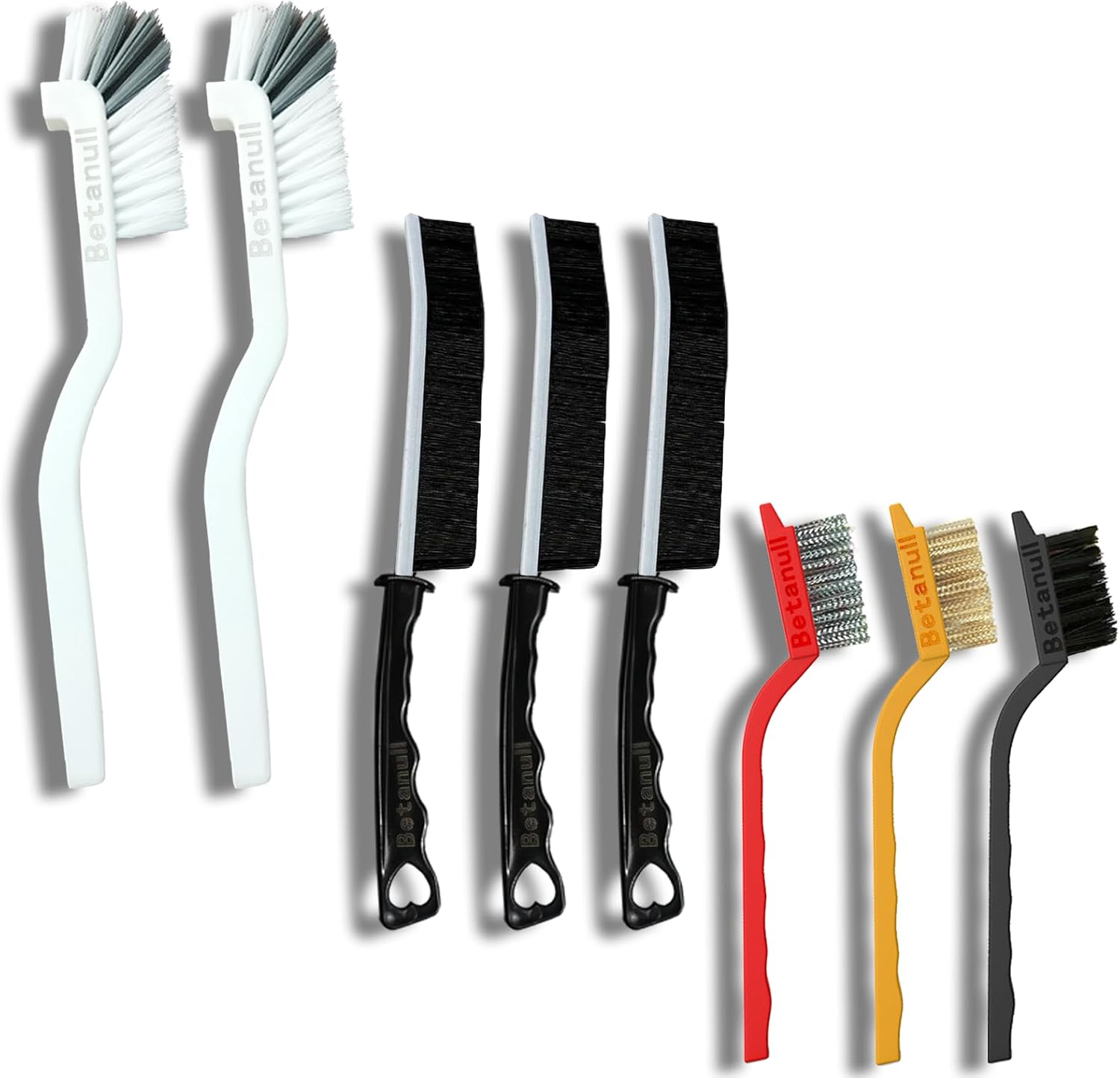 Multi-Purpose Crevice Cleaning Brush Set