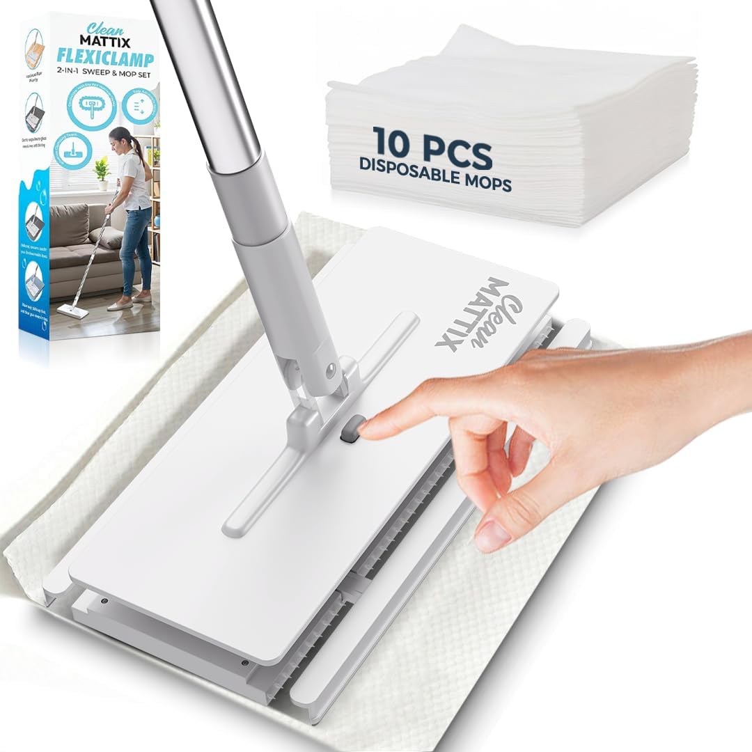 Sweep and Mop Kit for Hard Floors